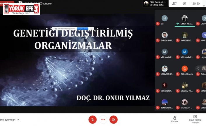 ADÜ’de Genetiği Değiştirilmiş Organizmalar Semineri gerçekleşti