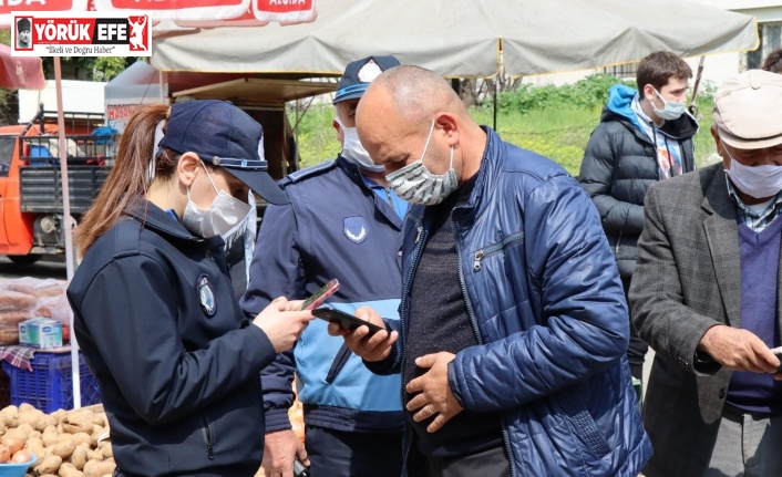 Nazilli’de 4 ayrı noktada semt pazarı kuruldu