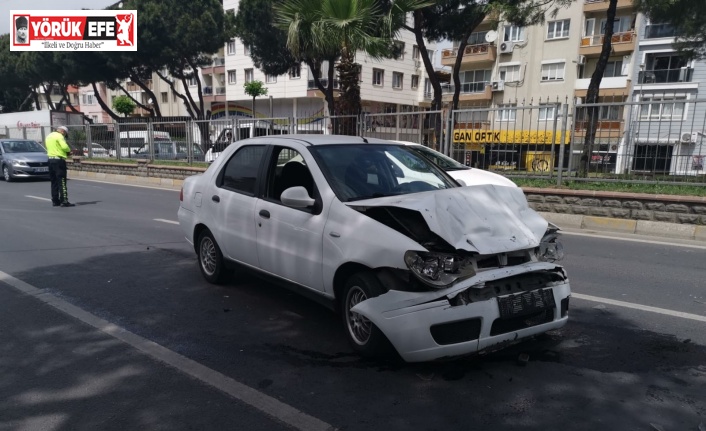 Nazilli’de trafik kazası: 1 yaralı