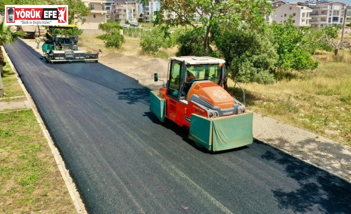 Aydın Büyükşehir Belediyesi asfalt sezonuna hızlı başladı