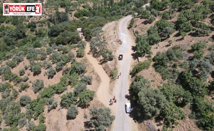 Nazilli’de yol çalışmaları devam ediyor