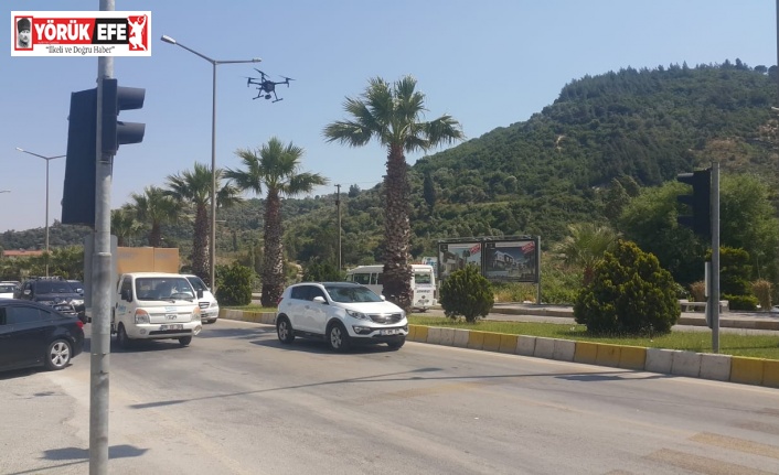 Söke’de drone destekli denetim