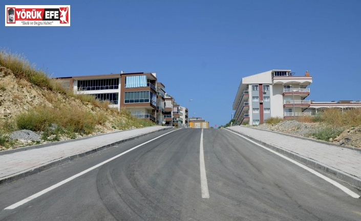 Değirmendere Mahallesi’ne 29 bin metrekare yol yapıldı