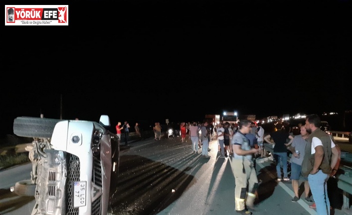 Kuşadası - Selçuk karayolunda trafik kazası: 9 yaralı