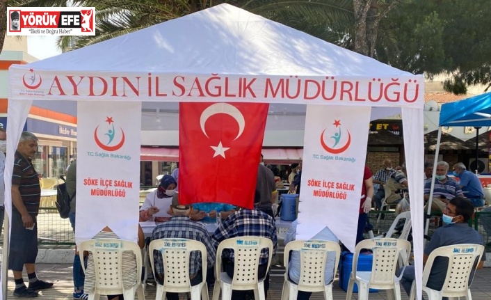 Söke’de mobil aşı hizmeti devam ediyor