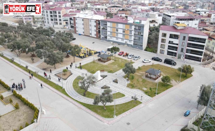 Nazilli Süleyman Demirel Parkı’nda çalışmalar tamamlandı