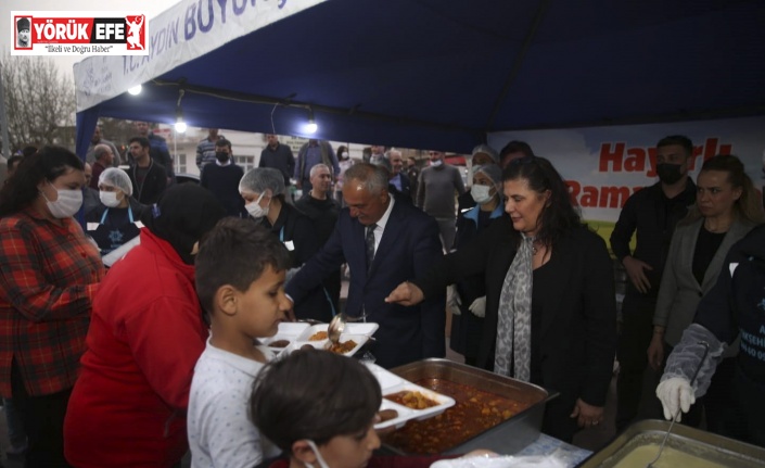 Başkan Çerçioğlu iftar sofrasında vatandaşlarla bir araya geldi