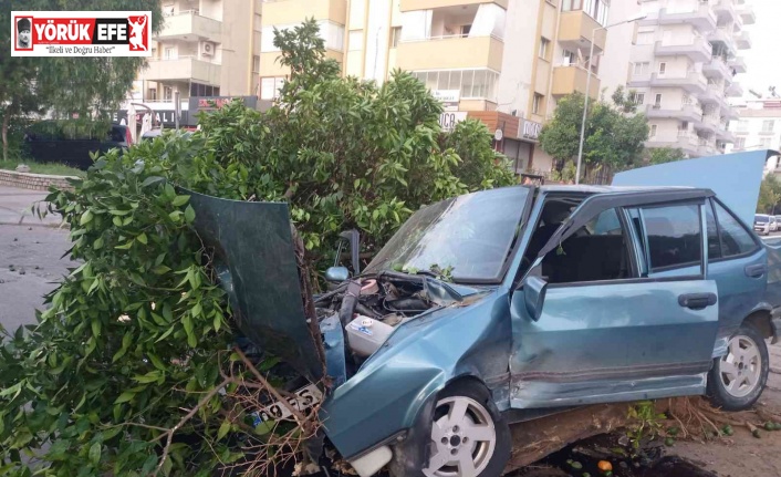 Aydın’da trafik kazası: 2 yaralı