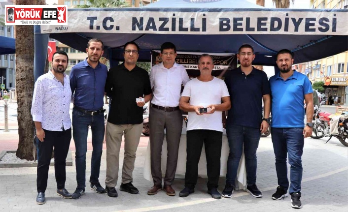 Başkan Özcan, “Nazilli Belediyespor’u hep birlikte şampiyon yapacağız”