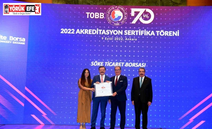 Söke Ticaret Borsası’ndan beş yıldızlı hizmet