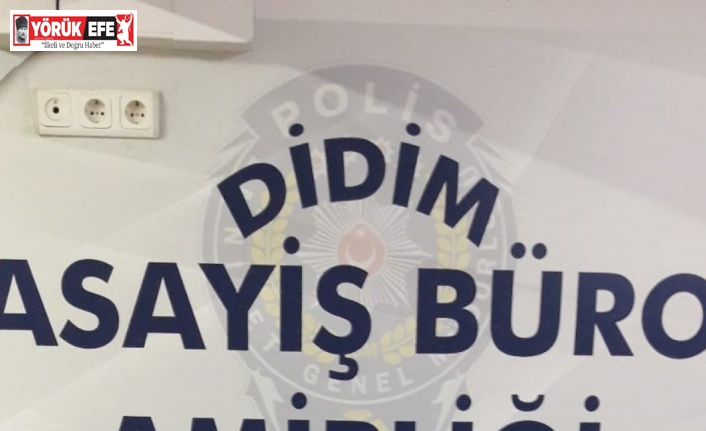 Didim’deki televizyon hırsızları polis engeline takıldı