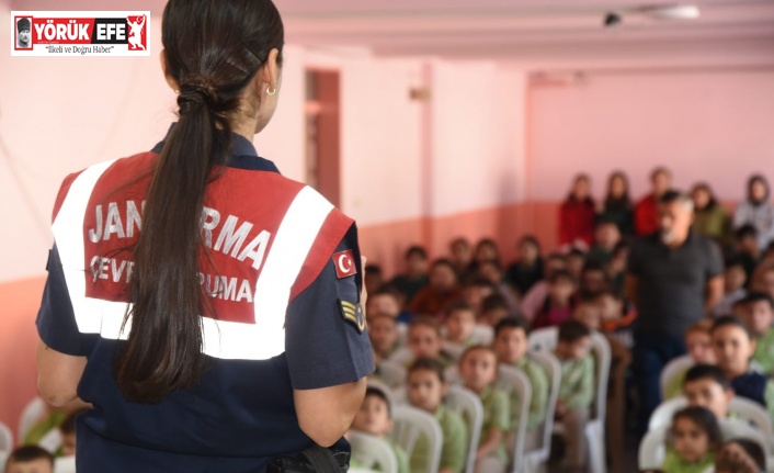 Jandarma eğitimleriyle, çocuklar bilinçleniyor