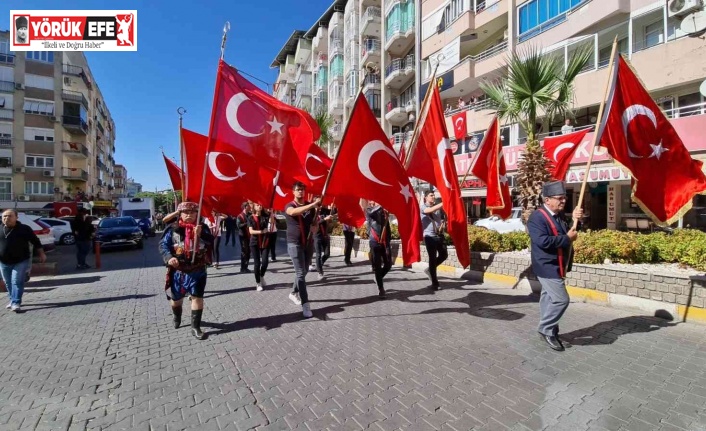 Nazilli’de Cumhuriyet coşkusu caddelere taştı