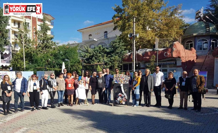 Nazillili sanatçılar eserleriyle Salda’yı anlattı