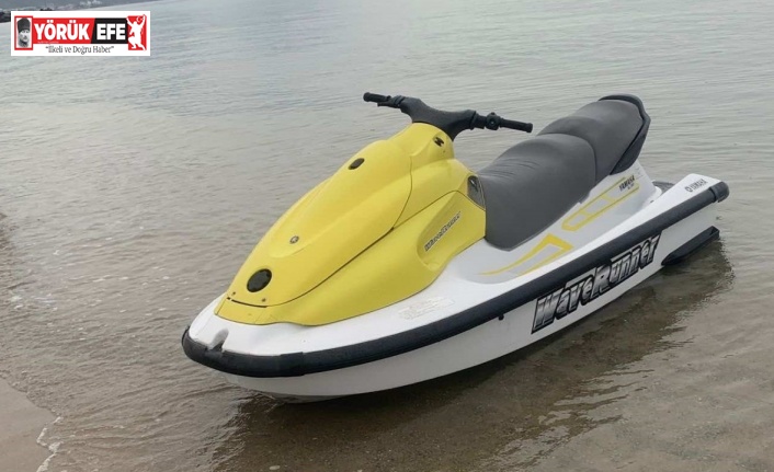 Jet ski ile göçmen kaçakçılığı jandarmaya takıldı