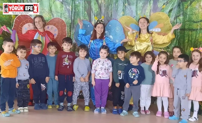 Aydın Devlet Hastanesi kreşinde minikler eğlenerek öğrendi