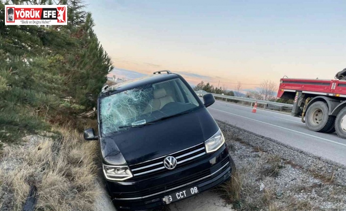 Nazilli Belediye Başkanı Özcan, Afyonkarahisar’da kaza yaptı