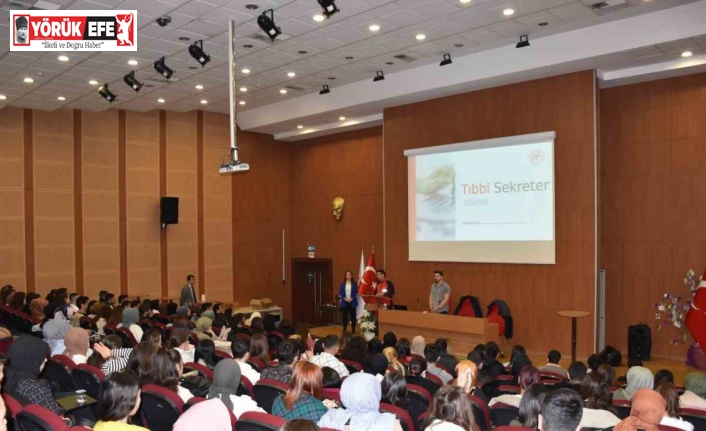 Aydın’da göreve başlayan 180 tıbbi sekretere eğitim