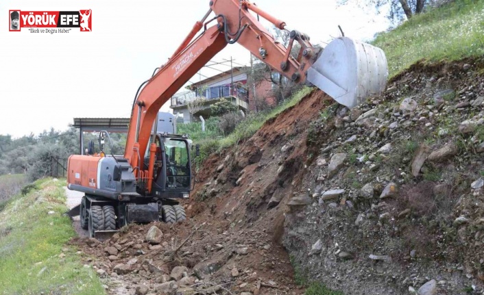 Efeler’den heyelan riskine anında müdahale