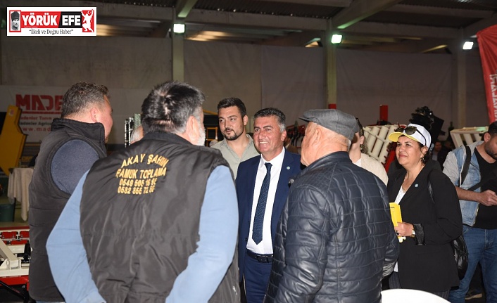 İyi Partili Ahmet Ertürk Tarım Fuarı'nda konuştu"14 Mayıs'ta hayat pahalılığına son vereceğiz"