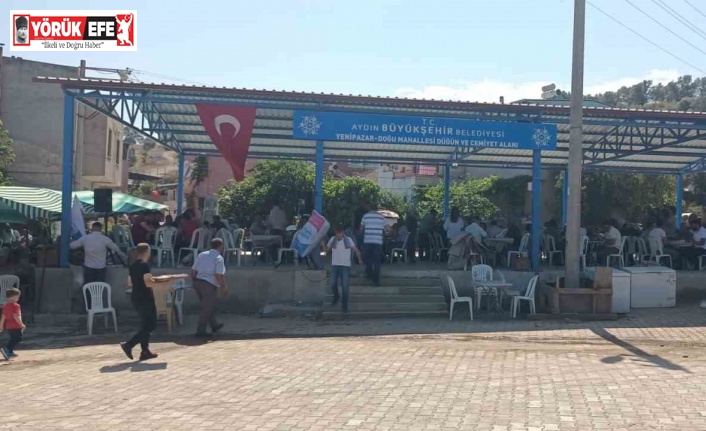 Aydın Büyükşehir Belediyesi Yenipazar’da cemiyet alanı açtı