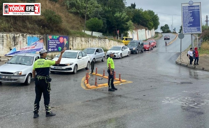 Aydın’da trafik ekiplerinden ’YKS’ seferberliği