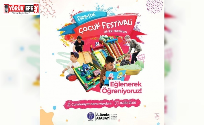 Didimli çocuklar festivalde buluşacak