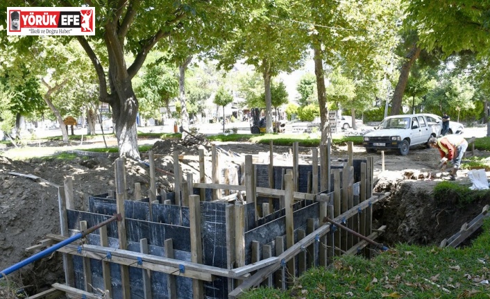 Güzelçamlı Mahallesi’ndeki park ve yeşil alanlar çoğalıyor