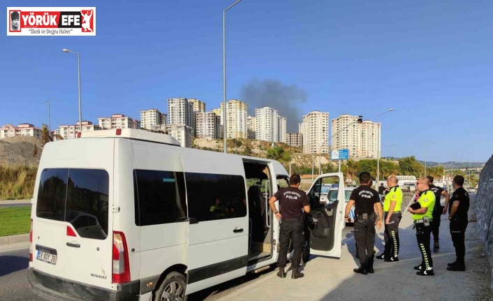 Uyuşturucu taciri çevik kuvvet ekiplerinin dikkati sayesinde yakalandı