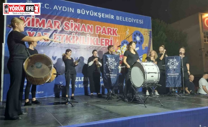 Aydın Büyükşehir Belediyesi’nden Mimar Sinan Parkı’nda müzik resitali