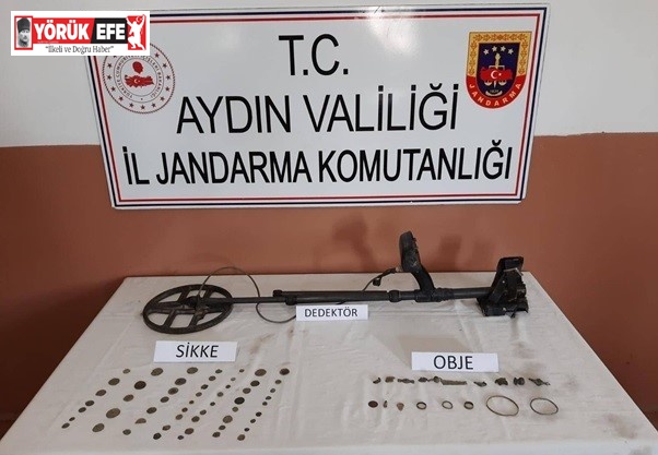 Aydın’da jandarma tarihi eser kaçakçılarına göz açtırmıyor