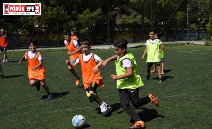 Geleceğin futbolcuları Çine’de yetişiyor