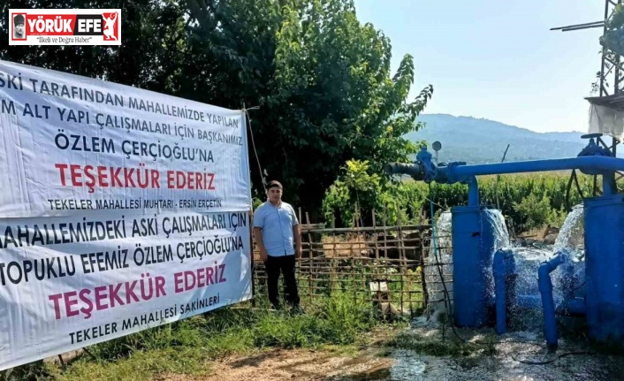 Tekeler’e Büyükşehir eli değdi