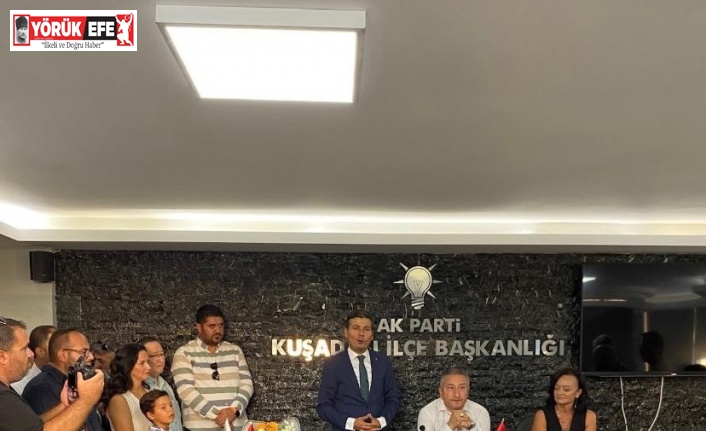 AK Parti Kuşadası ilçe teşkilatında görev değişimi