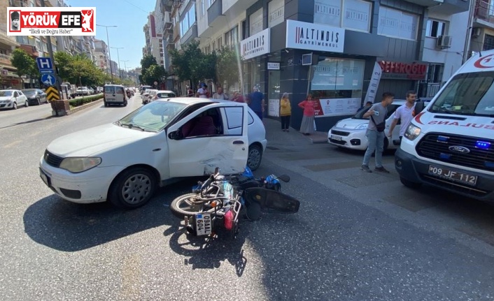 Aydın’da trafik kazası: 1 yaralı