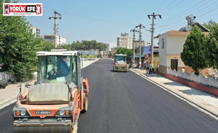 Büyükşehir’den İncirliova’da asfalt çalışması