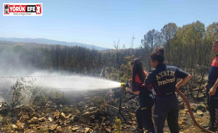 Büyükşehir’in kadın itfaiyecilerinden hızlı müdahale