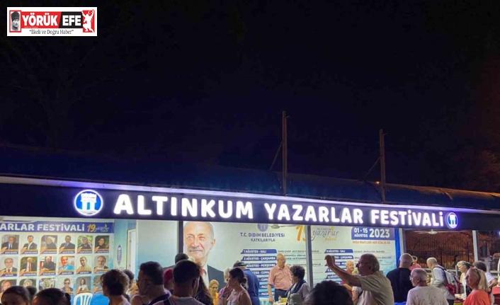 Didim 19. Altınkum Yazarlar Festivali sona erdi