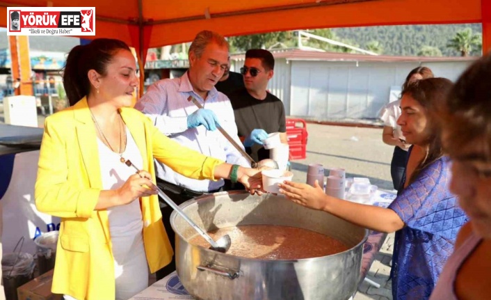 Didim Belediyesi’nden Akbük’te aşure hayrı