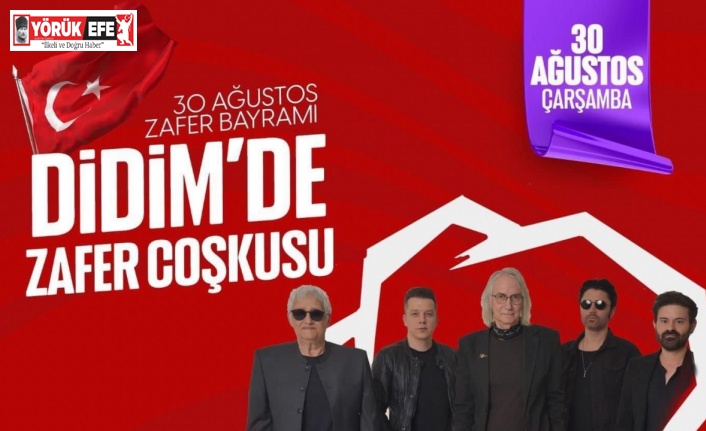 Didim’de 30 Ağustos coşkusu yaşanacak