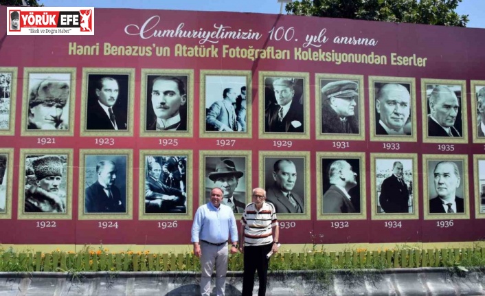 Koleksiyondaki Atatürk fotoğraflarını görünce duygulandı