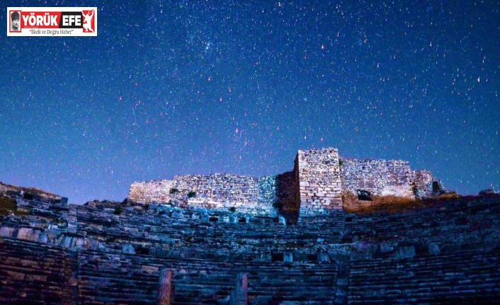 Meteor yağmuru, 4 bin yıllık Millet’te böyle görüntülendi