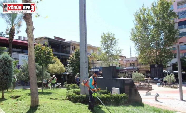 Nazilli Belediyesi’nden sahada yoğun mesai