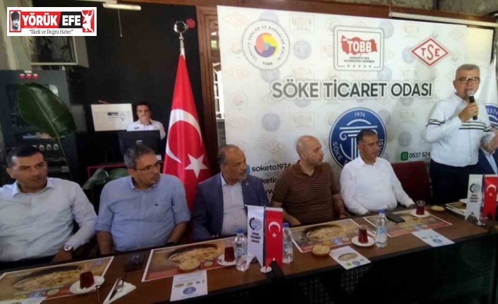 Tahinli Söke Pidesi coğrafi işaretini aldı