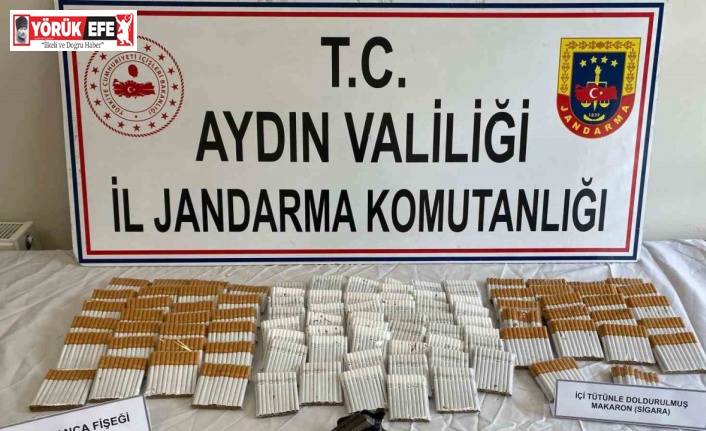 Aydın’da kaçak sigara operasyonu: 1 gözaltı