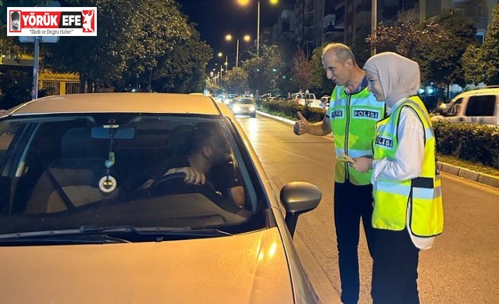 Aydın’da trafik ekiplerinden ‘güvenli sürüş’ seferberliği