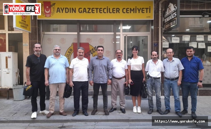 TİNGADER AYDIN ŞUBE ZİYARETLERİNE BAŞLADI