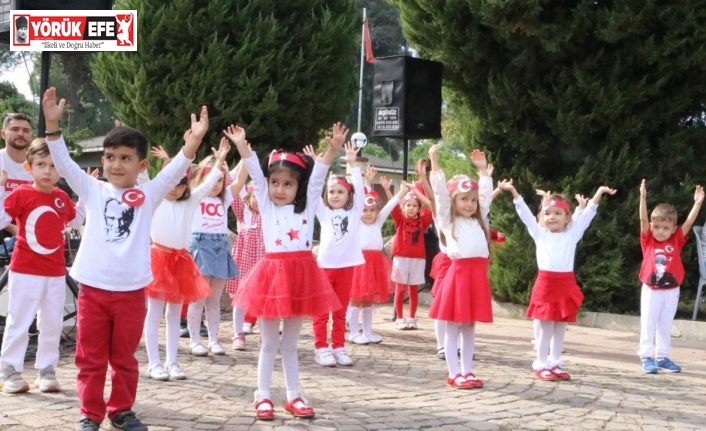 Aydın Büyükşehir Belediyesi Çocuk Gelişim Merkezlerinde 100. yıl coşkusu