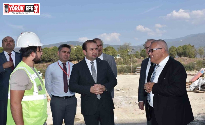 Aydın Sağlık Müdürü Şenkul, Çine’de incelemelerde bulundu