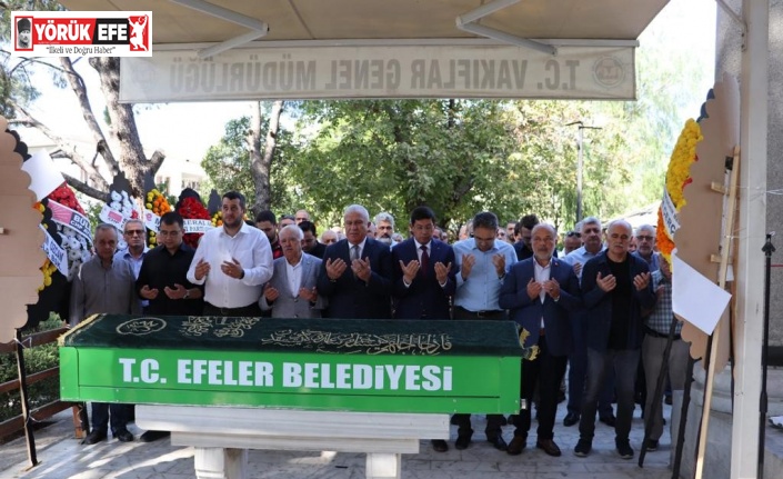 Başkan Taner’in babası son yolculuğuna uğurlandı